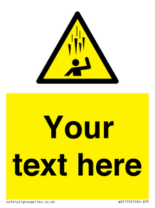 Custom Falling Ice sign